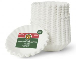Size 90/240mm (3 Pint) Basket Coffee Filter Papers White