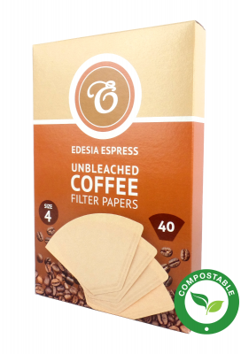 Compostable Size 4 / 1x4 Coffee Filter Papers