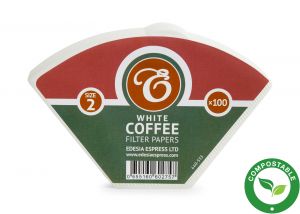 Compostable Size 2 / 1x2 Coffee Filter Papers