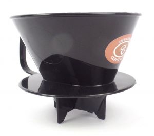 Size 4 Plastic Coffee Filter Cone with Feet