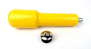 Yellow Plastic Portafilter Handle - M12 Thread