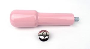 Pink Plastic Portafilter Handle - M10 Thread