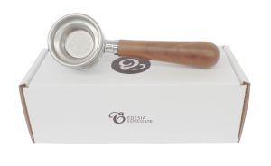 BRASILIA BE Portafilter - 1 Spout, 7g Basket - Walnut Handle